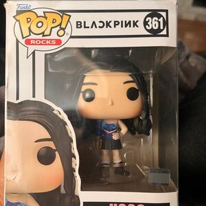 Funko Pop! Rocks Figure with Black and Blue Outfit